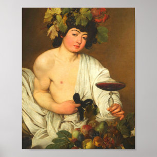 Poster Bacchus Caravaggio