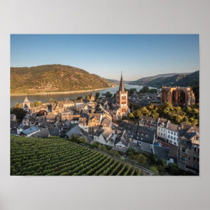 Poster Bacharach am Rhein Allemagne