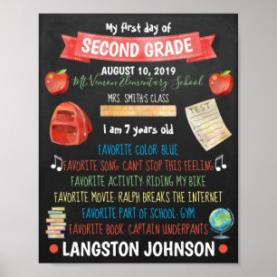 Poster Back to school