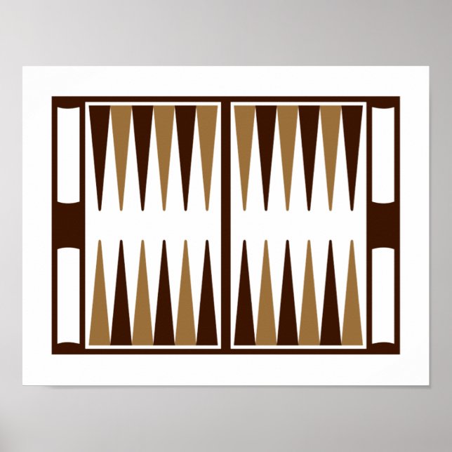 Poster Backgammon (Devant)