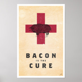 Poster Bacon est la cure