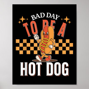 Poster Bad Day Pour Être Un Chien Chaud, Mème De Nourritu