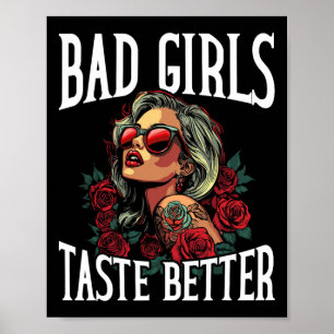 Poster Bad Girls Goût Meilleur Amusant Adulte Tatouages H