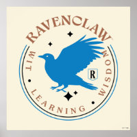 Badge de la Fierté de la maison d'aigle bleu RAVEN