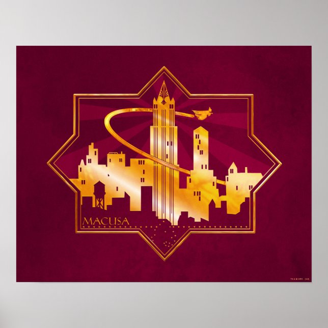 Poster Badge graphique MACUSA™ (Devant)