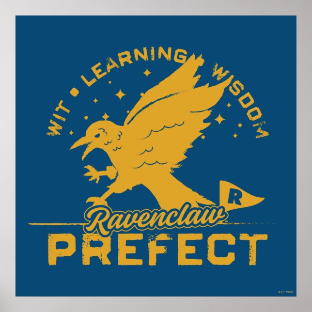 Poster Badge Préfet RAVENCLAW™ (Devant)
