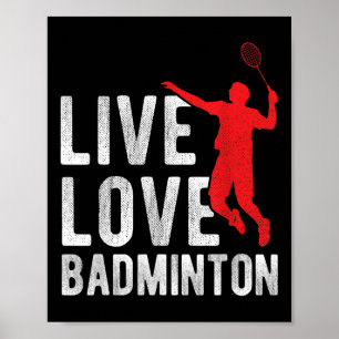 Poster Badminton