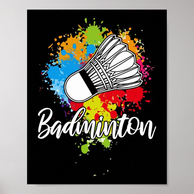 Poster Badminton (Devant)