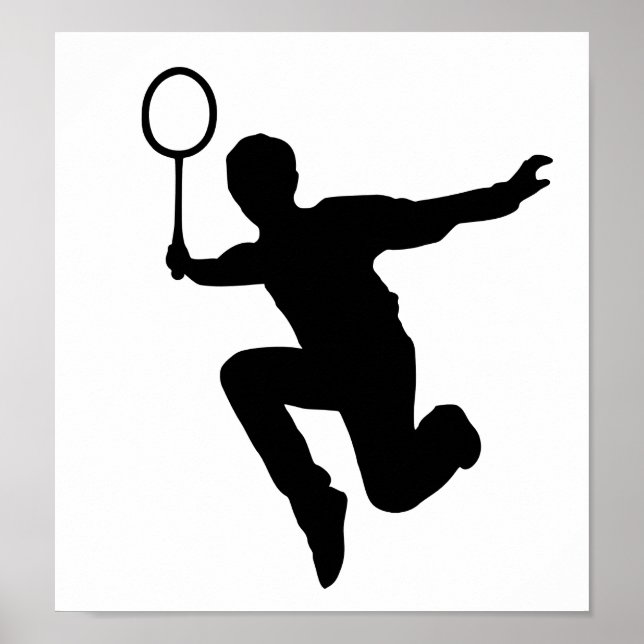 Poster Badminton (Devant)