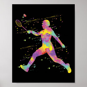 Poster Badminton