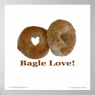 Poster Bagel Love !