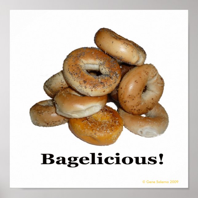 Poster Bagelicious ! (Devant)