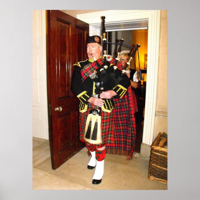 Poster Bagpiper (Devant)