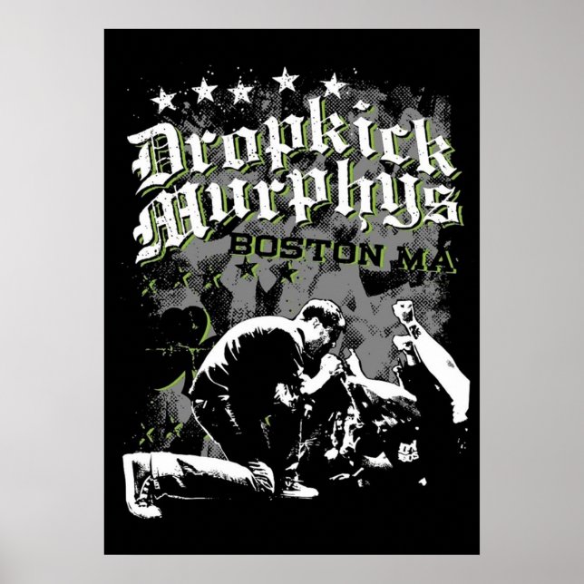 Poster Baguette de dropkick Murphys TShirt rock murphy dr (Devant)
