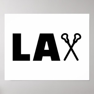 Poster Baguettes Lacrosse