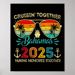 Poster Bahamas Cruise 2025 Family Matching Cruise Bahamas