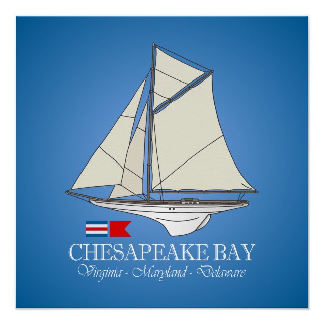 Poster Baie de Chesapeake (SB) (Devant)
