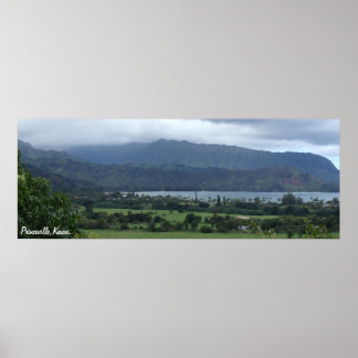 Poster Baie de Hanalei