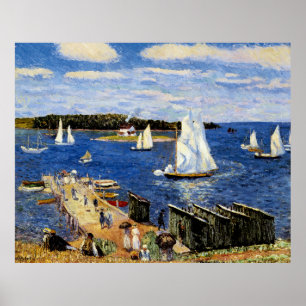 Poster Baie de Mahone par William Glackens