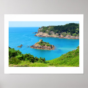 Poster baie de Portelet, Jersey