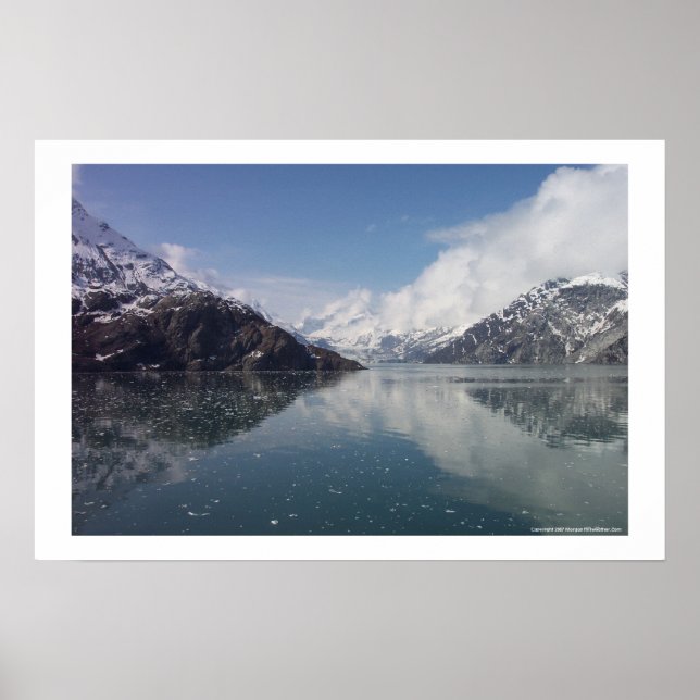 Poster Baie Glacier (Devant)