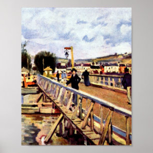 Poster Baie Langland par Alfred Sisley