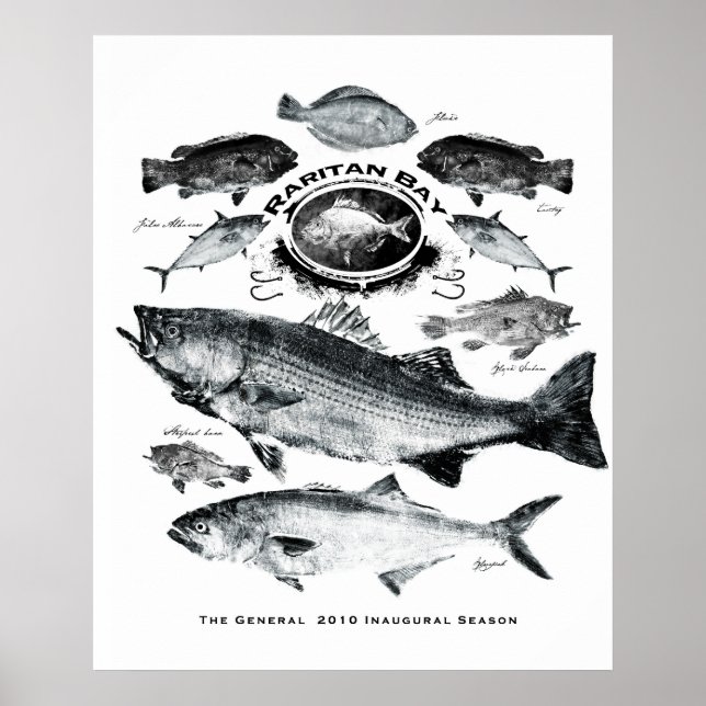 Poster baie raritan (Devant)