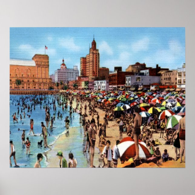 Poster Baignade Dans Le Lagon (Devant)