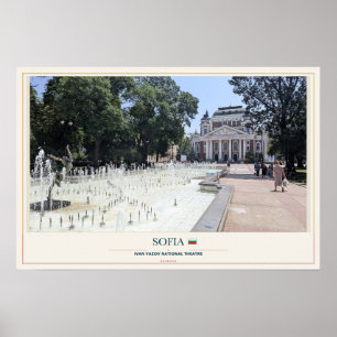 Poster Bains minéraux centraux à Sofia
