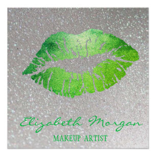 Poster Baiser adorable, Lèvres, Artiste de maquillage