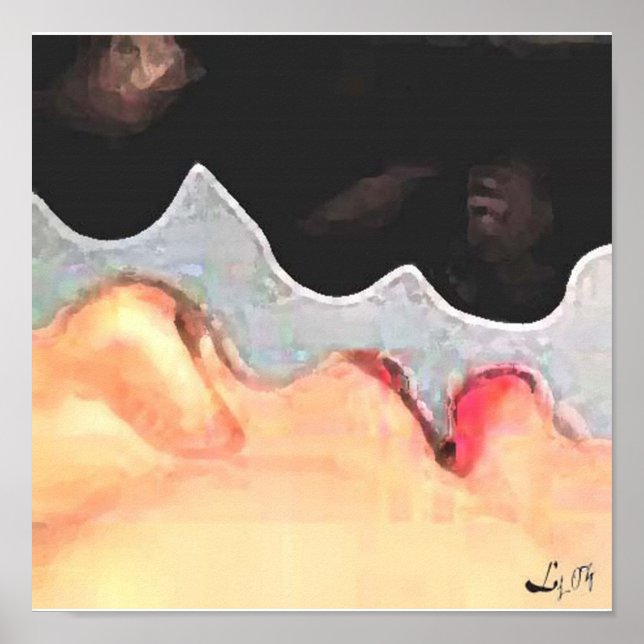 Poster baiser de orishas par Liz Loz (Devant)