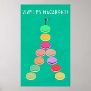 Poster Baker's Joy Collection : Tour Eiffel Macaron