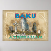 Bakou, Visit Azerbaijan, de la série Visite...