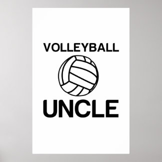 Poster Bal de volley drôle