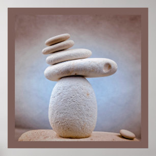 Poster Balancing Stones Carré + vos idées