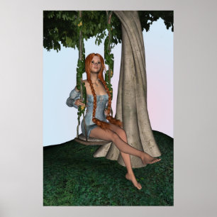 Poster Balançoire Fantastique
