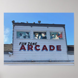 Poster Balboa Fun Zone, Newport Beach, Californie