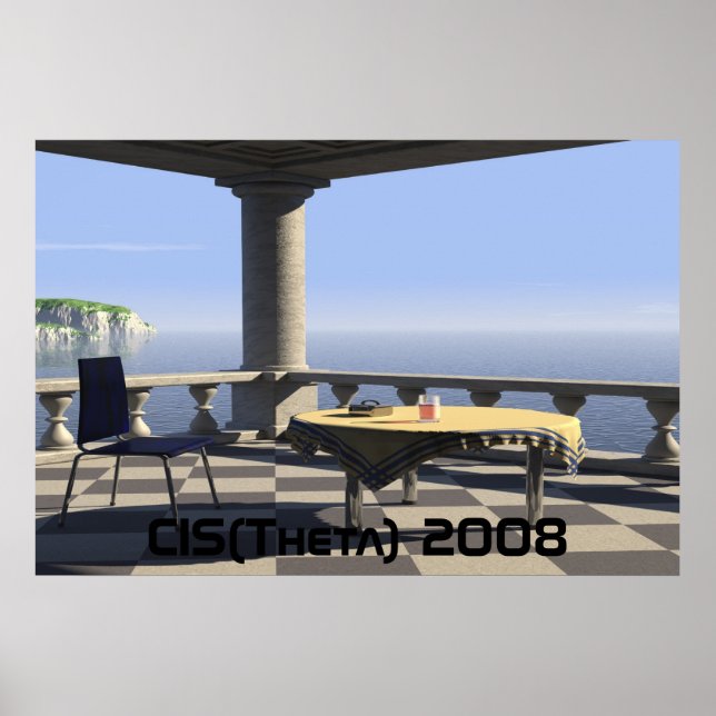 Poster balcon, CIS(Theta) 2008 (Devant)