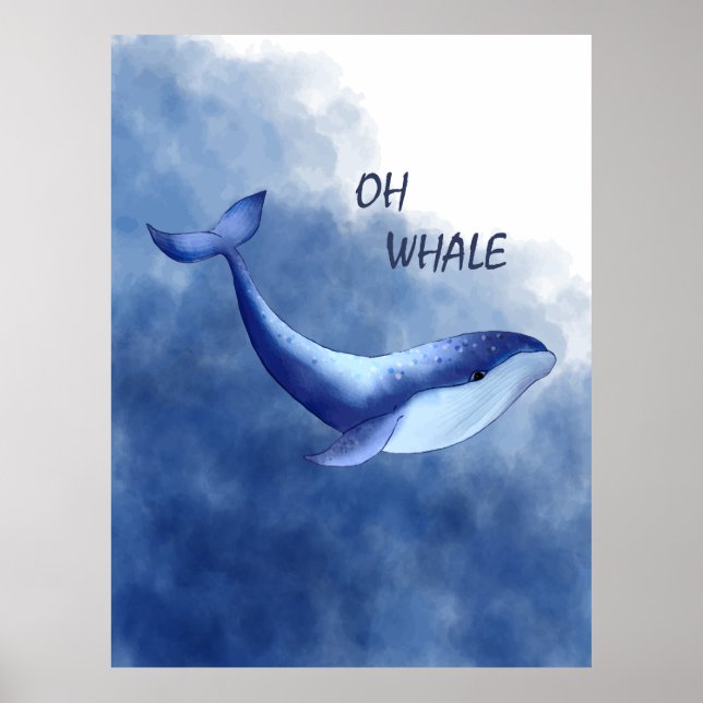 Poster Baleine (Devant)