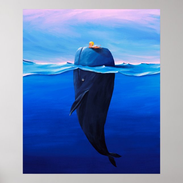 Poster Baleine (Devant)