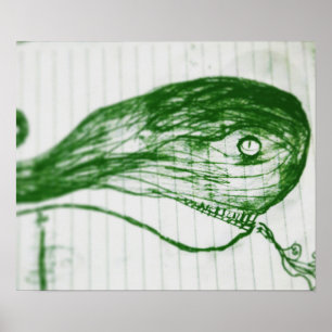 Poster baleine verte yaei