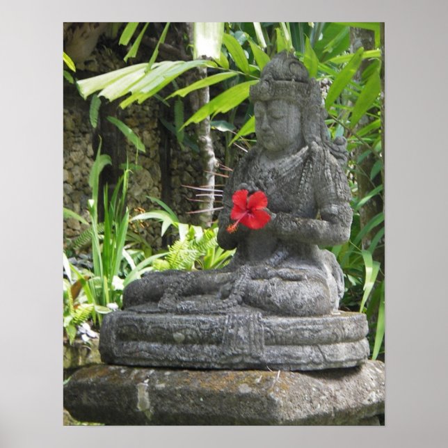 Poster: Bali Statue Poster (Vorne)