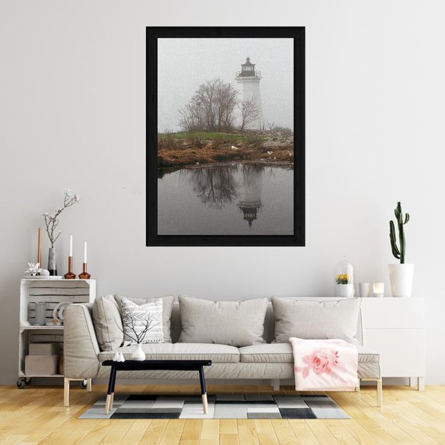 Poster Balise dans le brouillard (Créateur téléchargé)