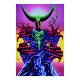 Poster Ball Magic - Ken Gage Surreal Art