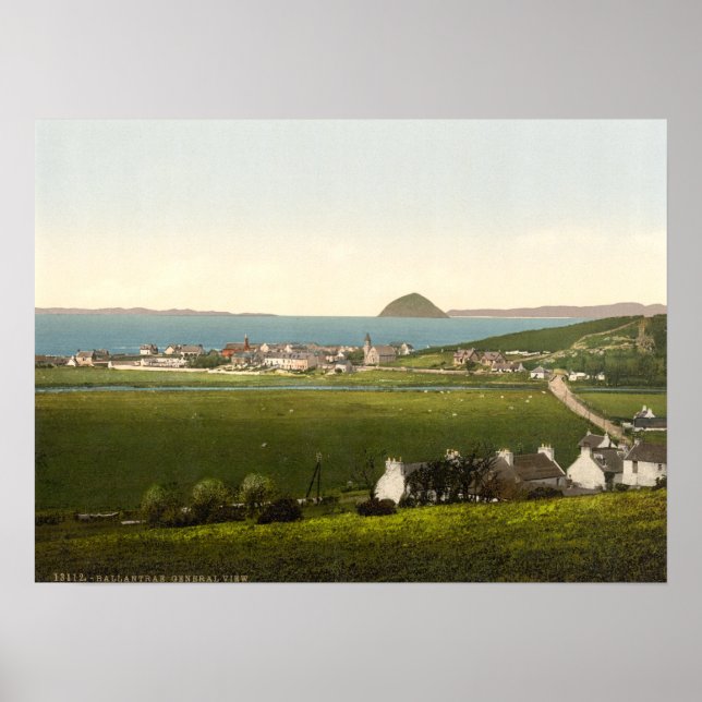 Poster Ballantrae, Ayr, Écosse (Devant)
