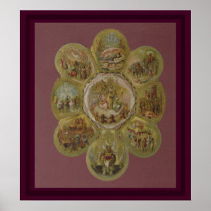 Poster Balle victorienne Mardi Gras