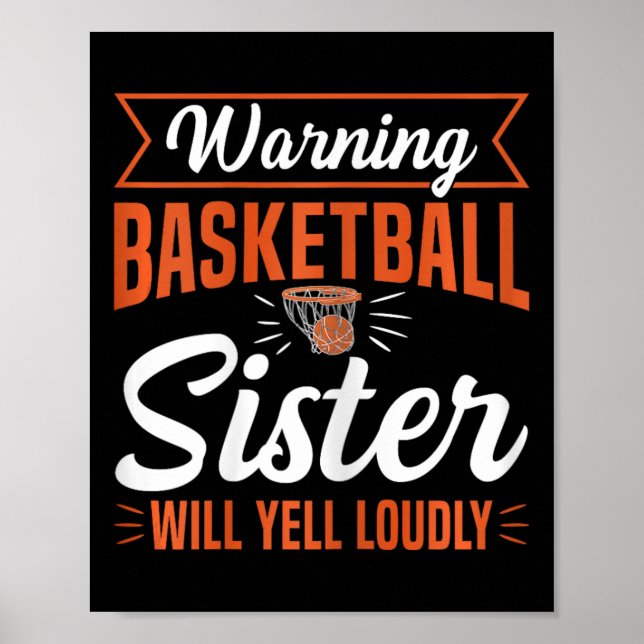 Poster Baller Family Basketball Devis Pour Un Si De Baske (Devant)