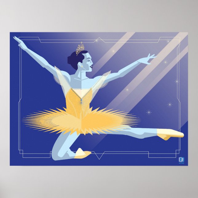 Poster Ballerina (Devant)