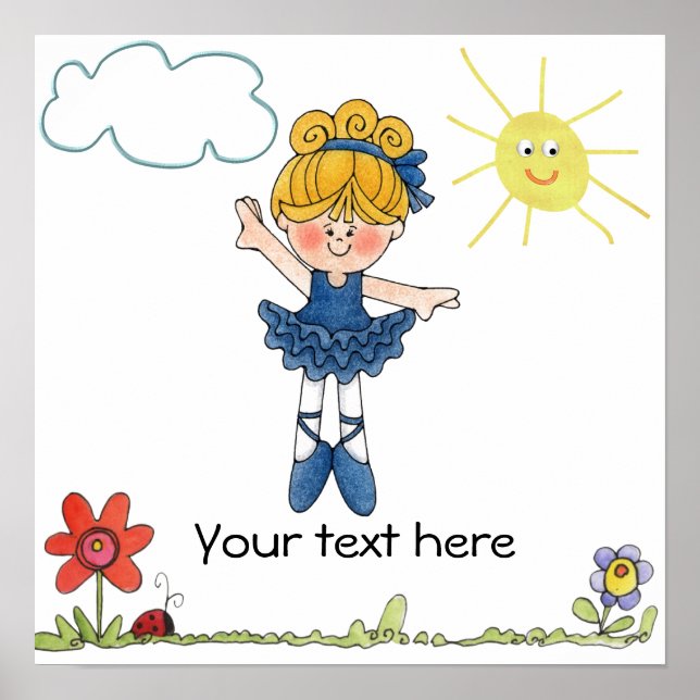 Poster Ballerina (Devant)