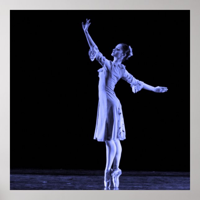 POSTER : Ballerina Blue (Devant)
